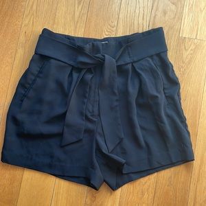 H&M Paperbag Shorts Black
